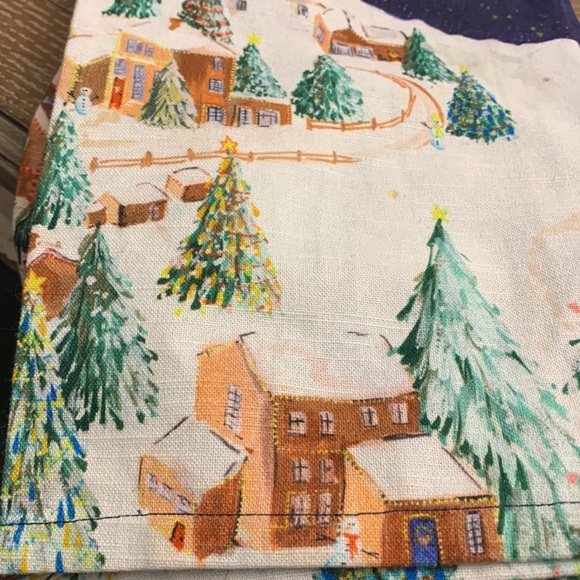 Anthropologie find good everywhere you go dishtowel new unused - Picture 4 of 6